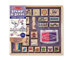 Melissa & Doug Stamp a Scene Set