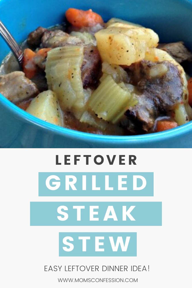 Easy Dinner Ideas from the Grill Leftover Steak Stew Recipe