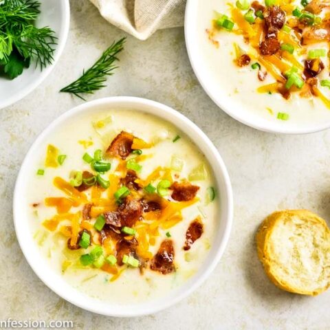 Best Easy Loaded Baked Potato Soup Recipe