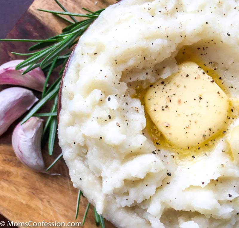 Easy Instant Pot Garlic Mashed Potatoes Recipe