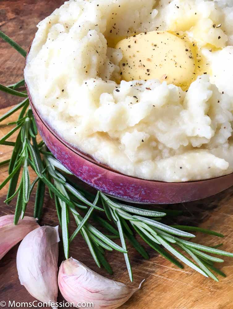 Easy Instant Pot Garlic Mashed Potatoes Recipe