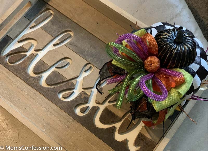 Mackenzie Childs Inspired Halloween Stacked Pumpkin￼￼s