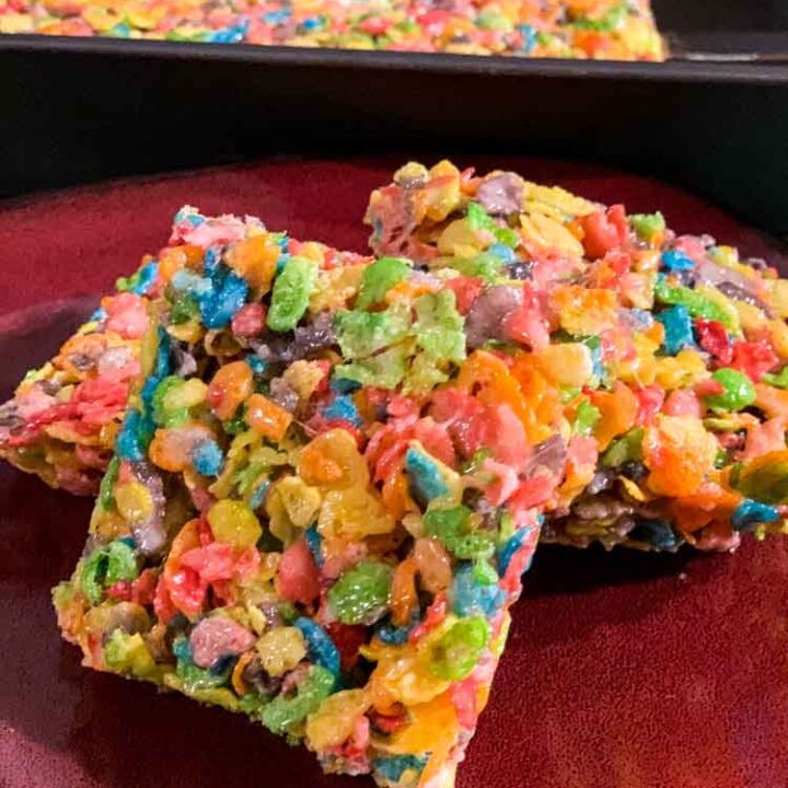 Fruity Pebble Rice Crispy Treats • Moms Confession
