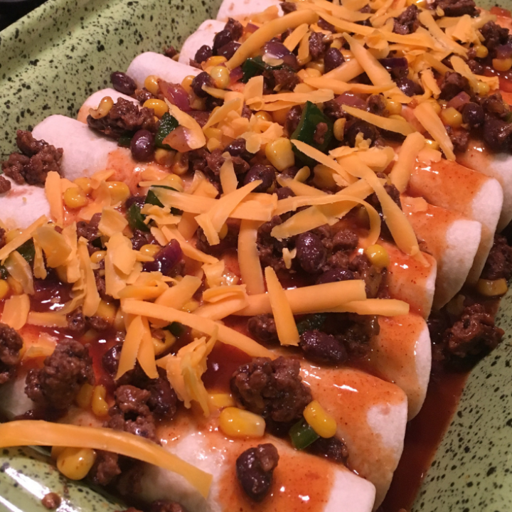 Southwest Beef Enchiladas Recipe