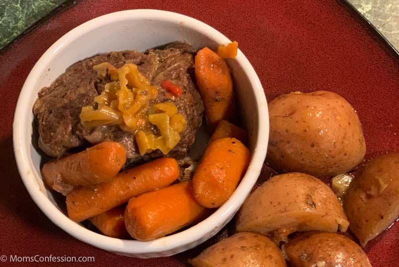 All In One Mississippi Pot Roast Crockpot Dinner