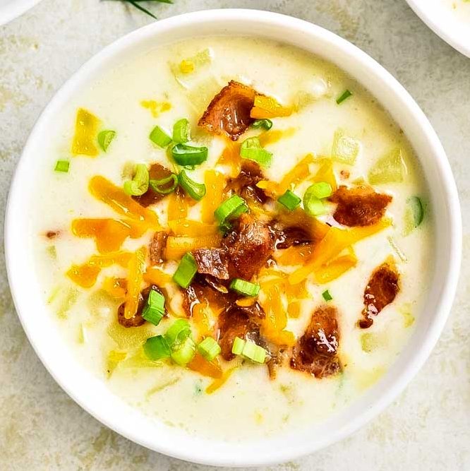 Best Easy Loaded Baked Potato Soup Recipe