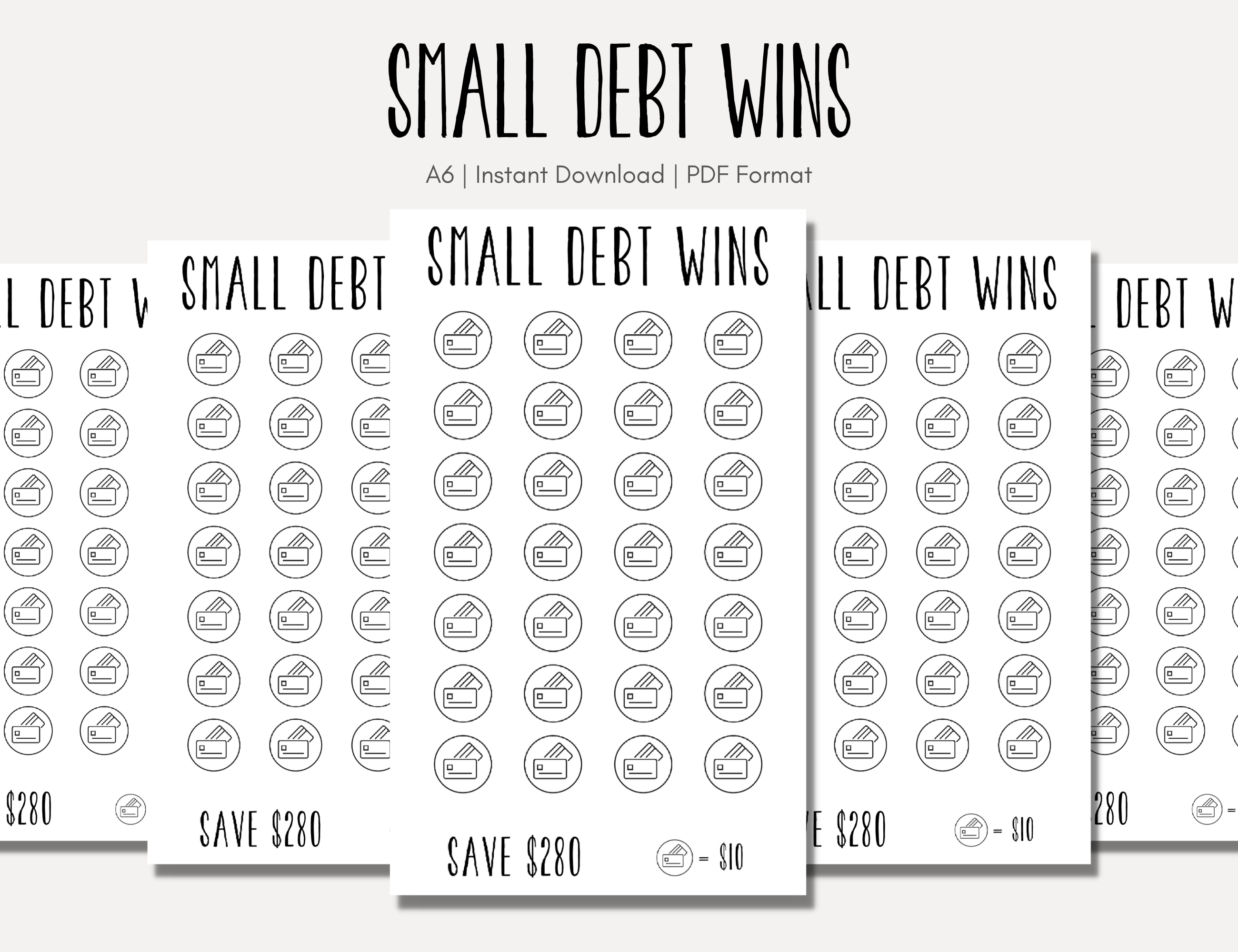 small debt wins savings challenge