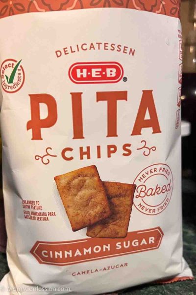 Banana Pudding Nachos or Dip - Cinnamon Sugar Pita Chips
