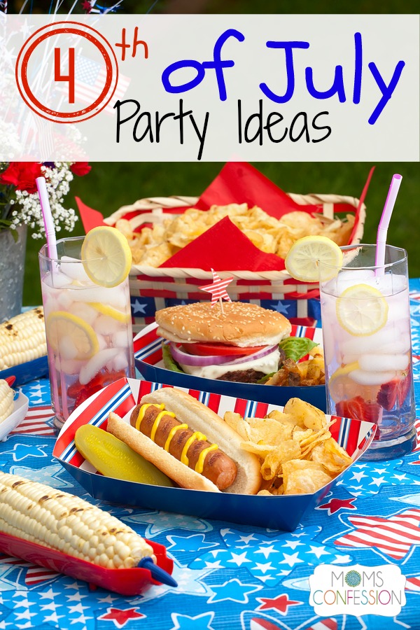 These 4th of July party ideas are great to enjoy everything red, white and blue with your friends and family at your backyard barbecue.