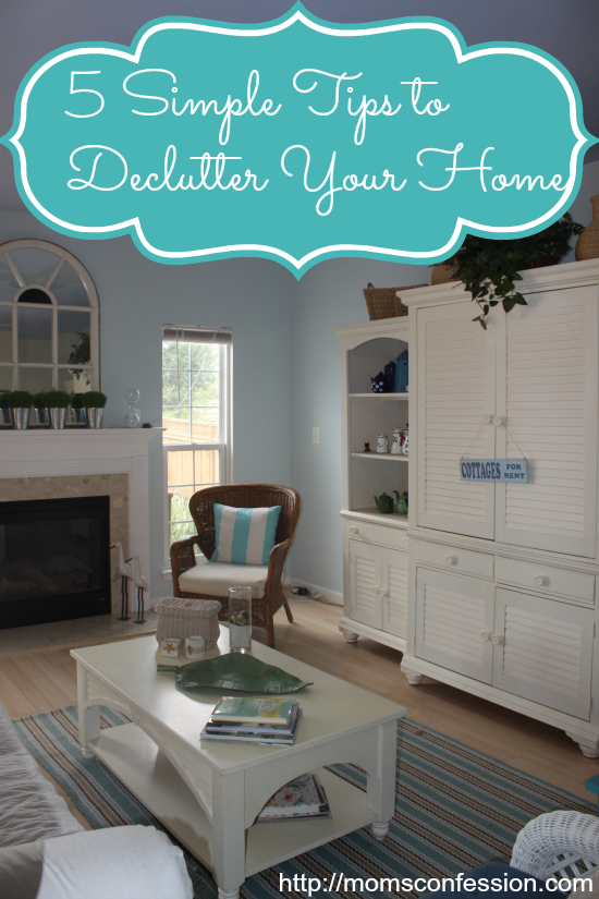 Declutter your home with these 5 simple tips