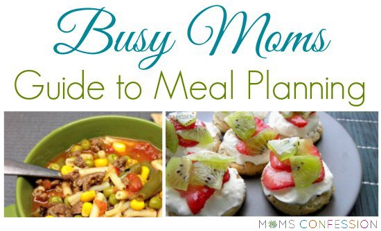 Are you a busy mom that struggles to get dinner on the table each night? You need this busy moms guide to meal planning! It will save your sanity!