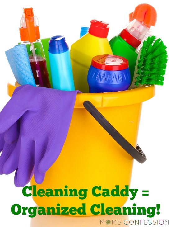 Tidy Up with a Cleaning Caddy