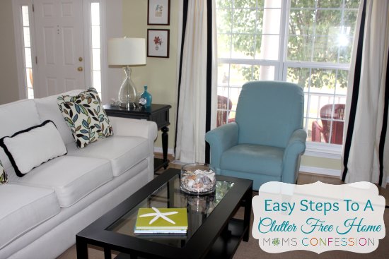 Easy Steps to a Clutter Free Home