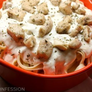 Easy Homemade Fettuccine Chicken Alfredo Recipe