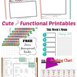 Cute and Functional Printables