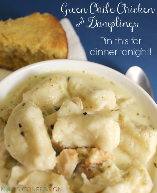 Delicious Green Chile Chicken and Dumplings Recipe