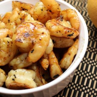 Grilled Shrimp with Grapefruit Glaze