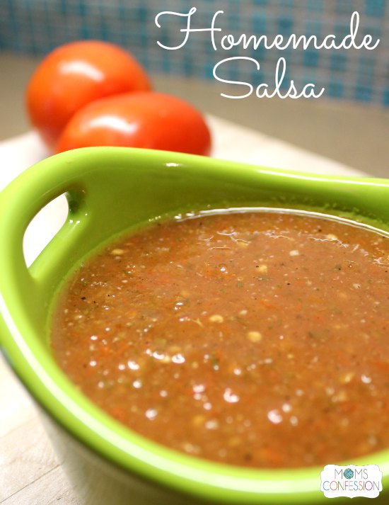 Super Easy Homemade Salsa Recipe