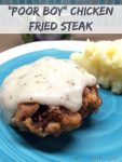 Poor Boy Chicken Fried Steak recipe