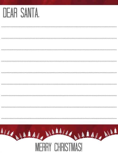 Free Printable Santa Letter