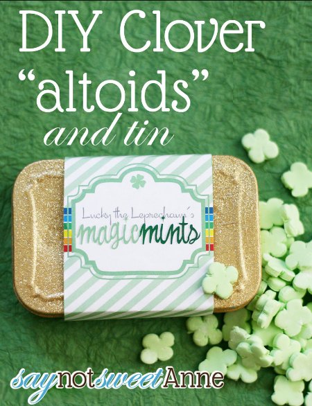 St. Patricks Day Altoids Tin