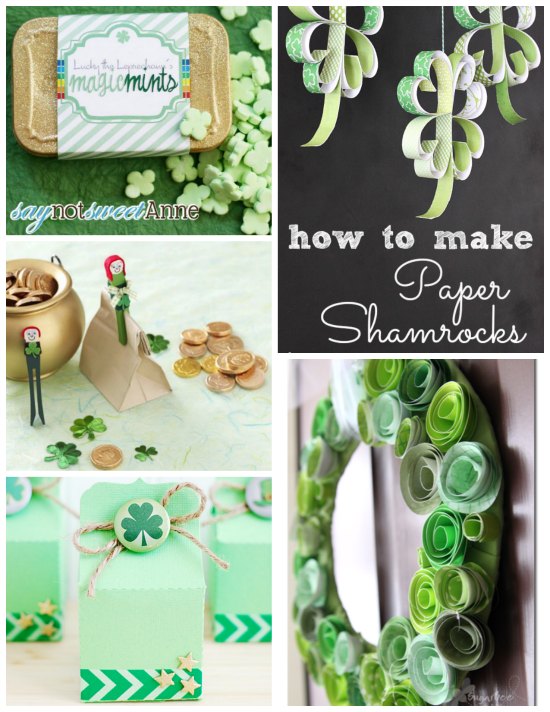Simple St. Patrick's Day Craft Ideas - All of these St. Patrick’s Day Crafts are simple and easy to make so that totally fits within my crafting skills!