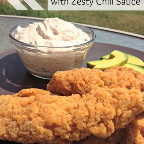 Looking for an easy weeknight dinner idea to add to your meal plan this week? These delicious Tyson Chicken Dippers with Zesty Chili Sauce are it! Must try!