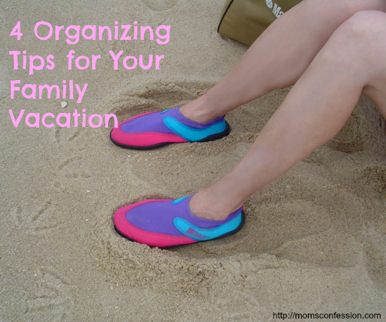 organizing tips for vacation